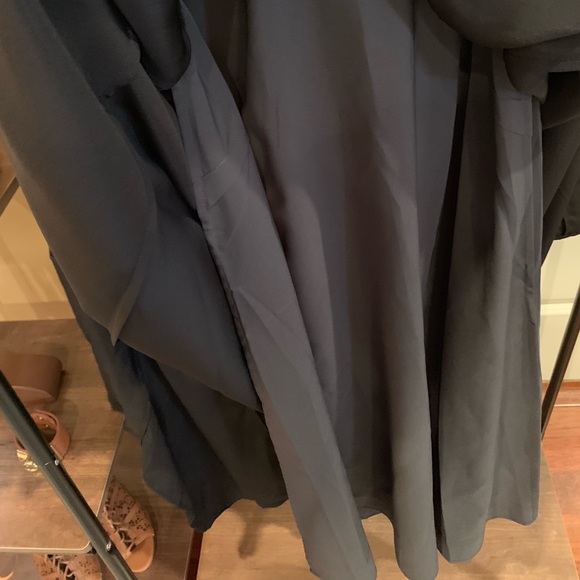 Elizabeth and James Silk Asymmetrical Maxi Dress - Picture 6 of 8